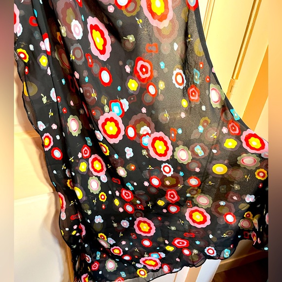 Sheer akihe deki nimula nightie with ruffle down one side - Picture 4 of 5